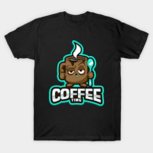 Not funny when is coffee time.Coffee lovers. T-Shirt